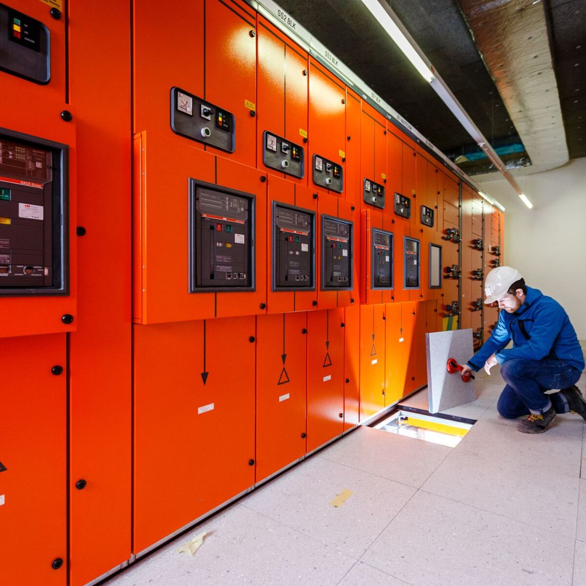 Elektro-Verteilstation am USZ