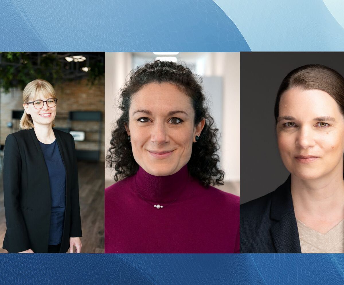 Portraits von 3 Frauen