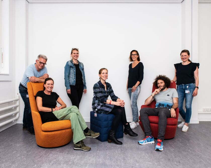 Gruppenfoto Team Simulationszentrum