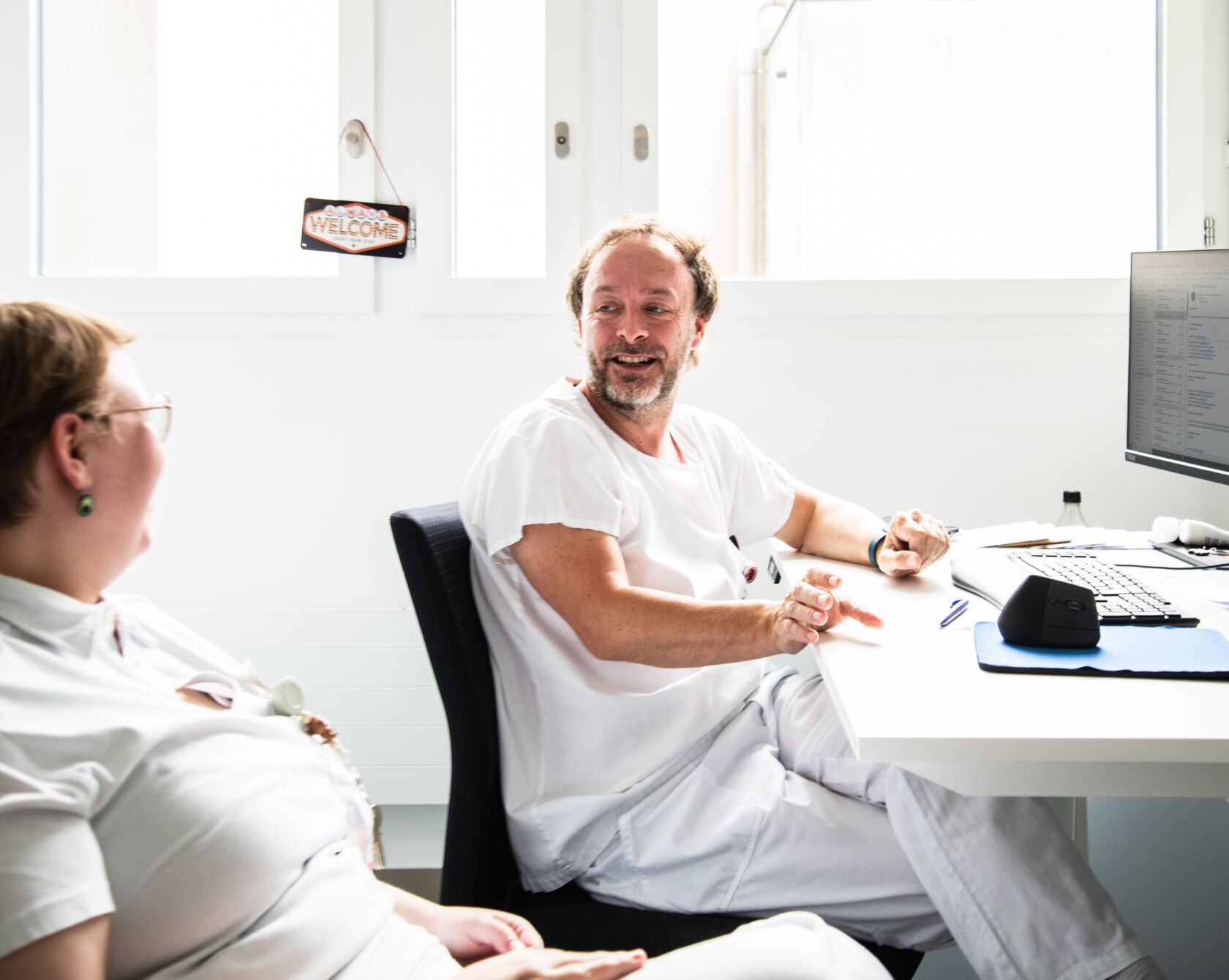 Kai Roloff bei der Arbeit