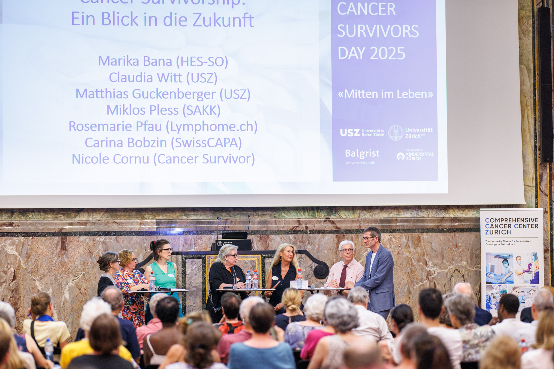 vlnr: Marika Bana, Claudia Witt, Nicole Cornu, Rosmarie Pfau, Carina Bobzin, Miklos Pless, Matthias Guckenberger