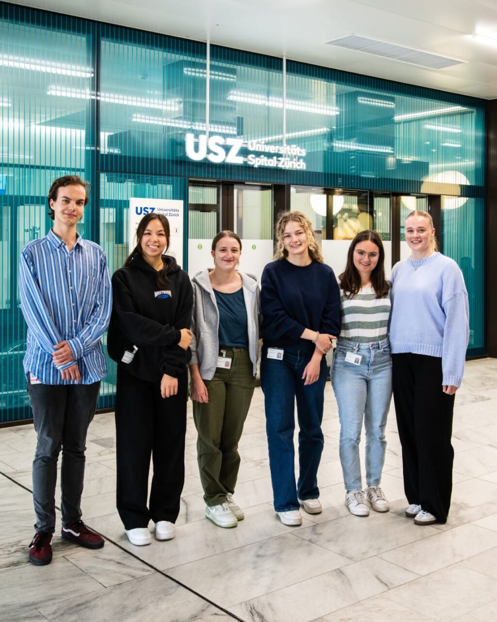 Porträt von den Austauschstudierenden