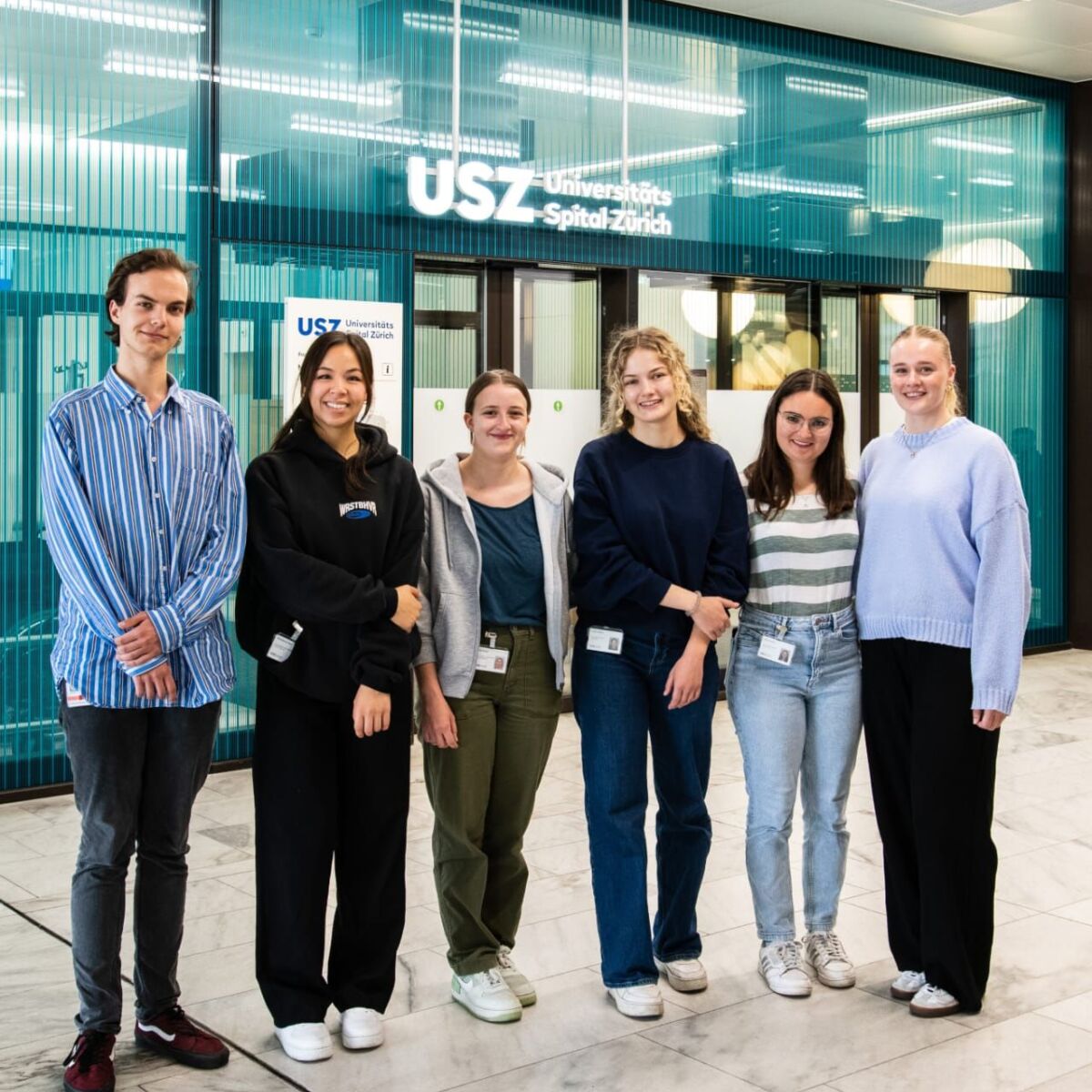 Porträt von den Austauschstudierenden