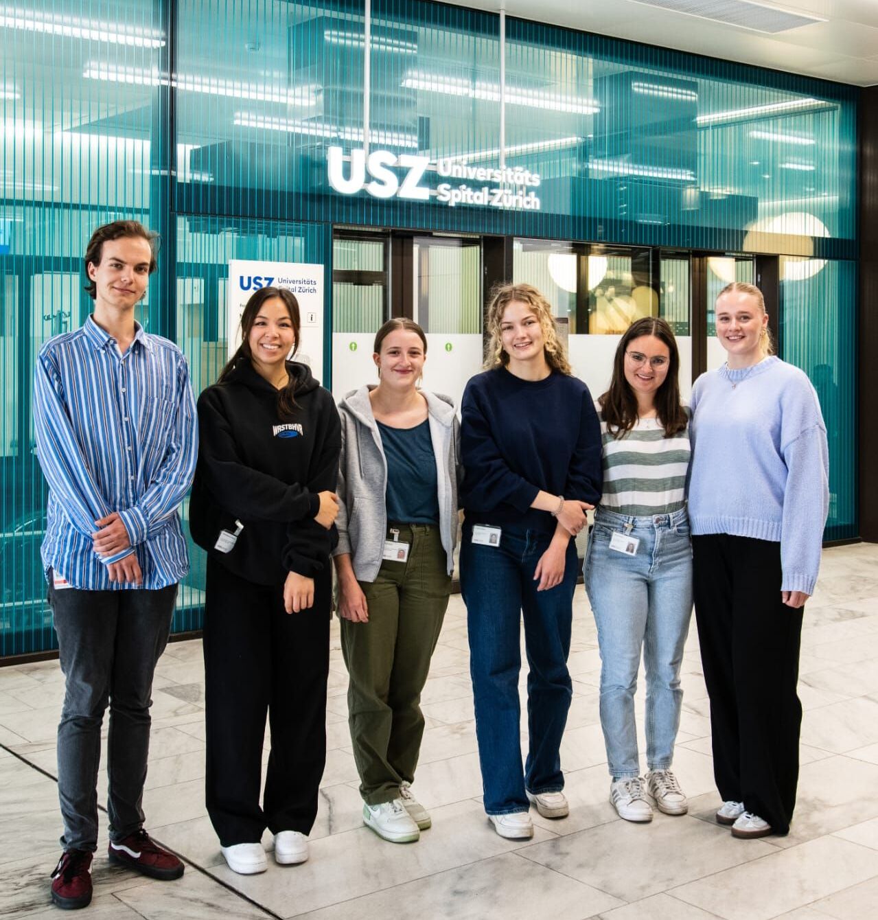 Porträt von den Austauschstudierenden