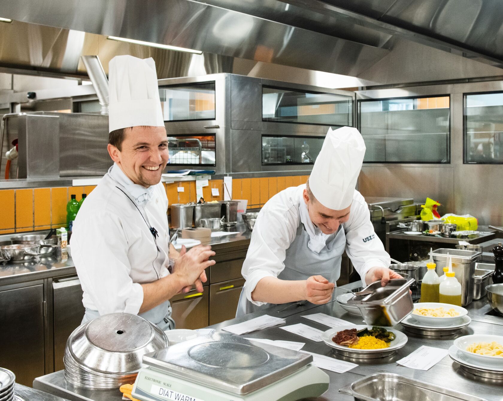 Marcel in der Küche