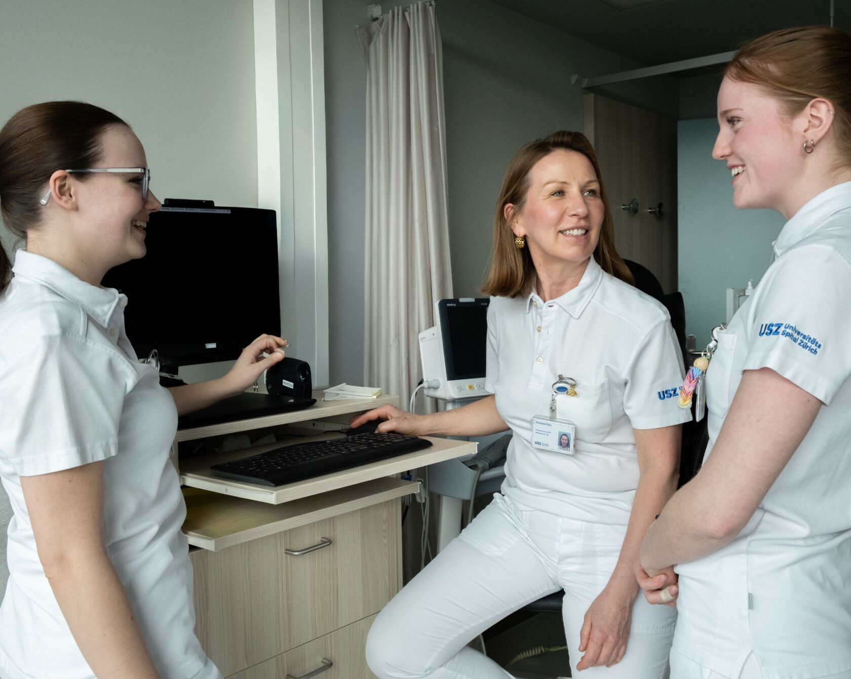 Testimonial Grazyna Pflegpersonen bei der Arbeit