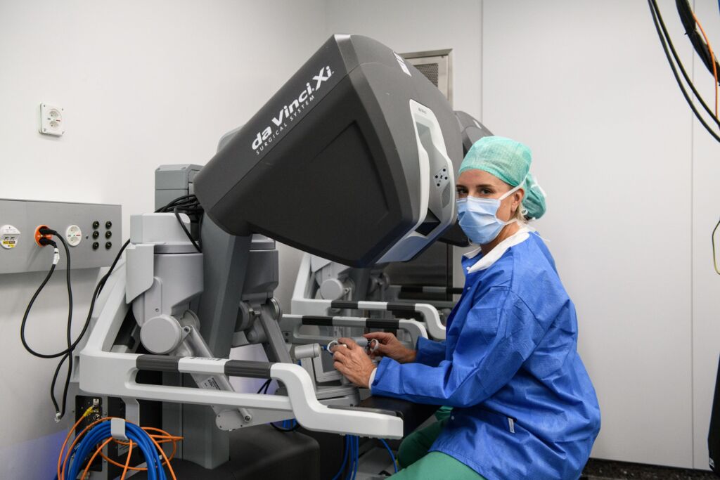 Roboter-assistierte Lungenchirurgie