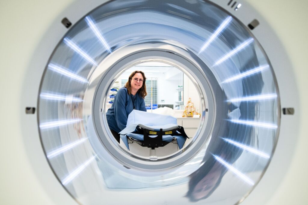 Valerie Treyer bei der Arbeit