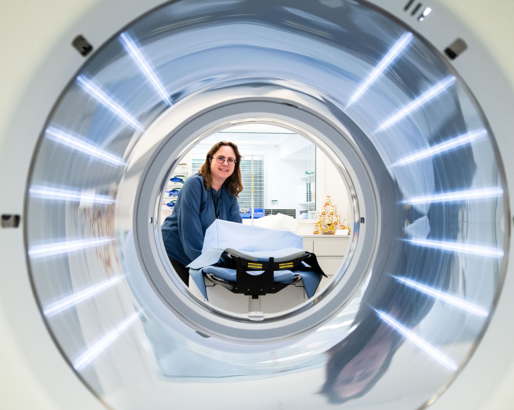Valerie Treyer bei der Arbeit